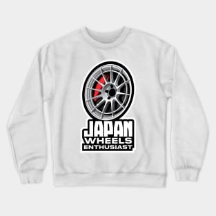 Japan Wheels Enthusiast Crewneck Sweatshirt